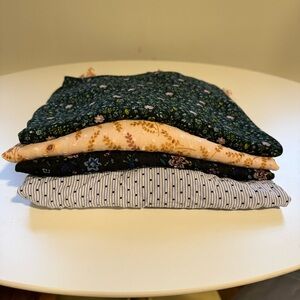 Bundle of 4 LOFT Long Sleeve Blouses